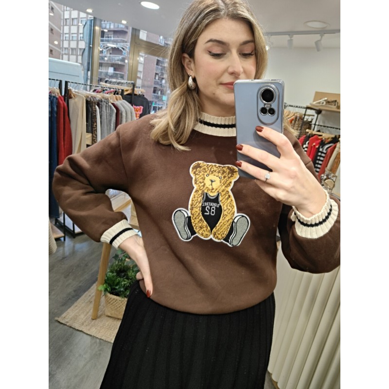 Sudadera teddy