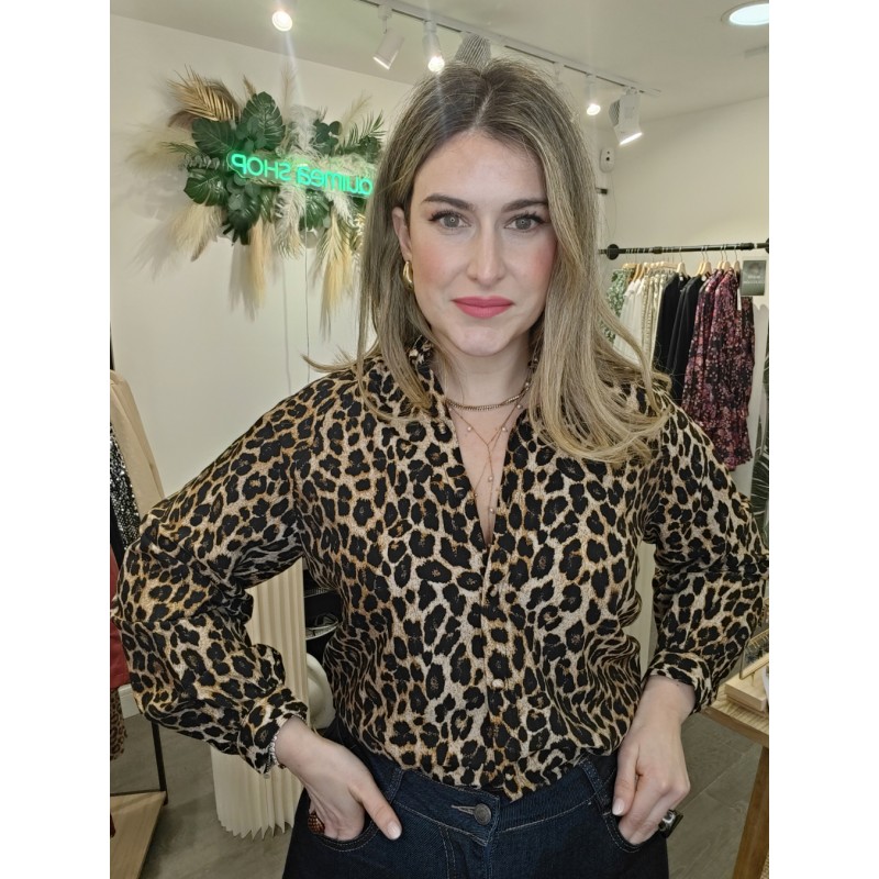 blusa animal print